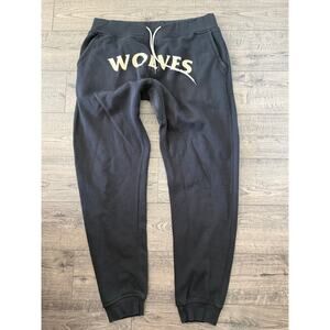 Darc Sport Sweatpant Joggers Wolves Forever Drawstring Black Size XL